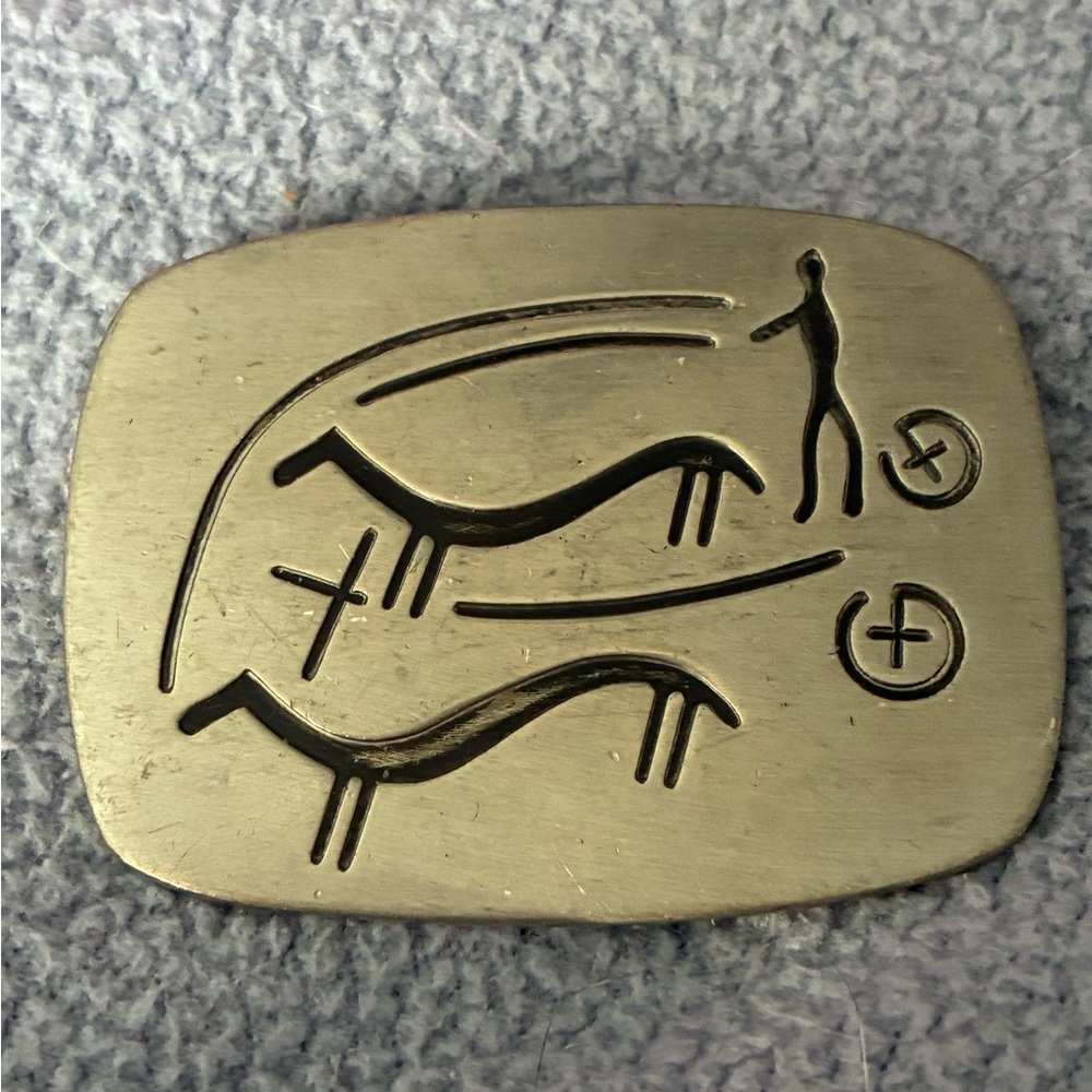Jorgen Jensen Pewter Chariot Brooch View 4